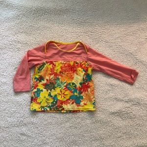 Patagonia baby girls swim top rash guard